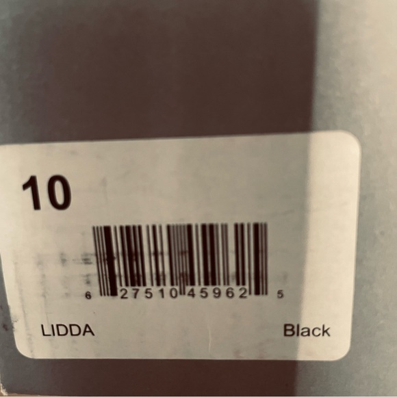 COM+SENS LIDDA WOMENS SHOES BLACK SUEDE LEATHER LOAFERS VELCRO CLOSURE SIZE 10 - Picture 10 of 13